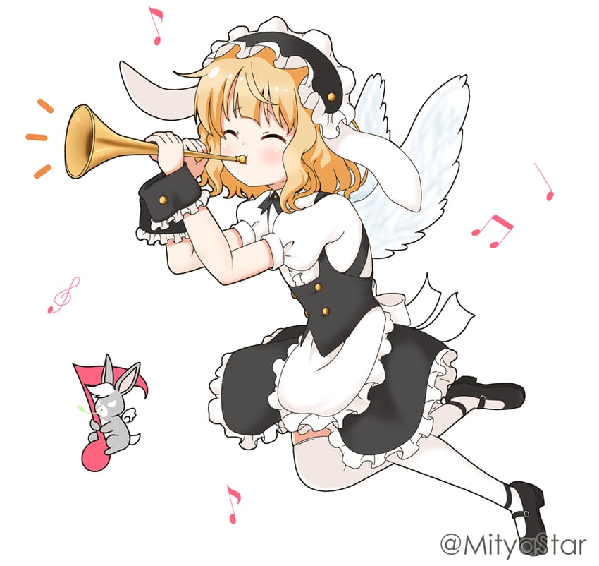 kirima syaro and wild geese (gochuumon wa usagi desu ka?) drawn by mitya