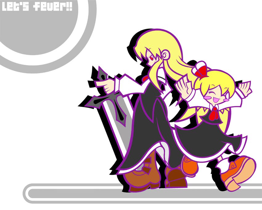 rumia and ex-rumia (touhou and 2 more) drawn by ikasui_(okakenn1224)