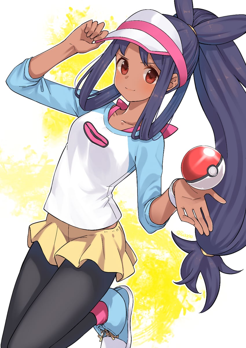 rosa and iris (pokemon and 1 more) drawn by couzone