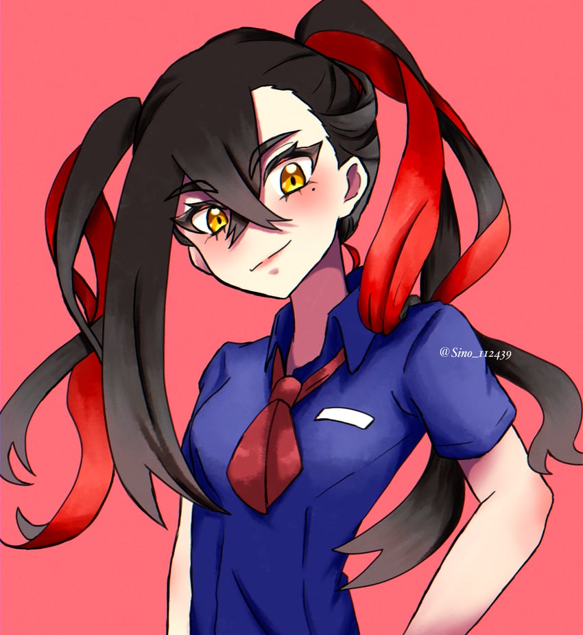 carmine (pokemon and 1 more) drawn by sino_(pcxg4558)