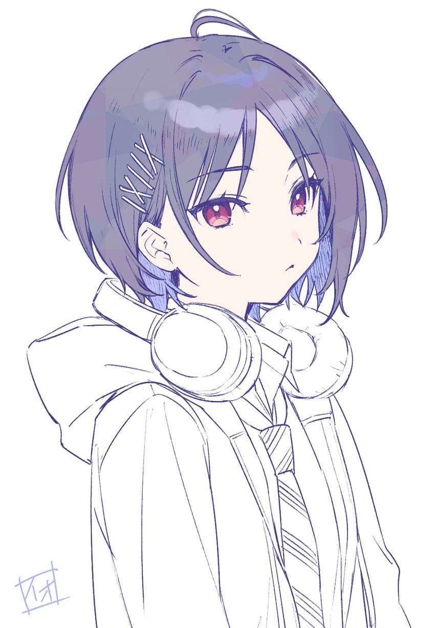 mashiro yu (idolmaster and 1 more) drawn by natsuno_io
