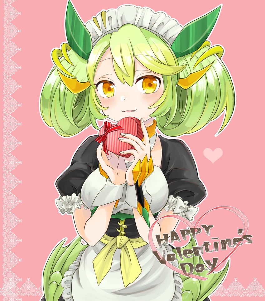 parlor dragonmaid (yu-gi-oh!) drawn by ukyou_kuro