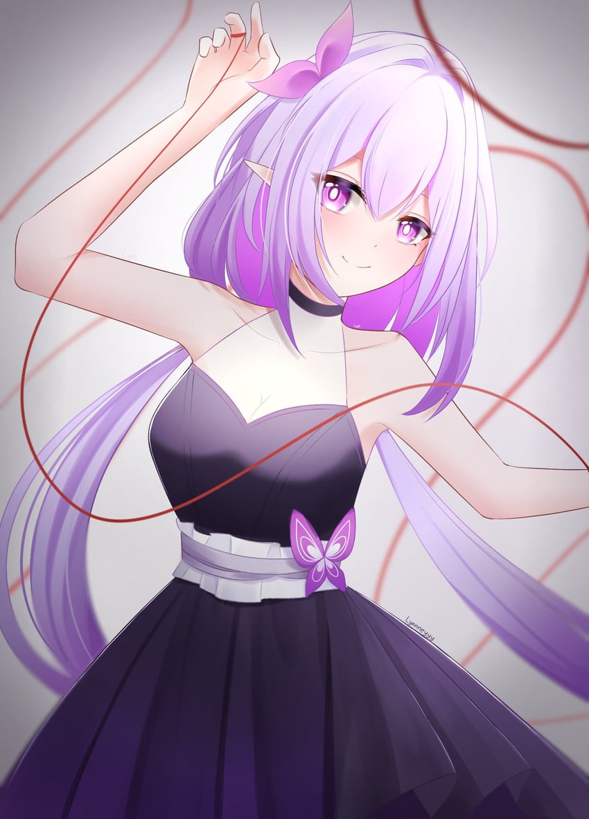 castorice (honkai and 1 more) drawn by lynnneyyy