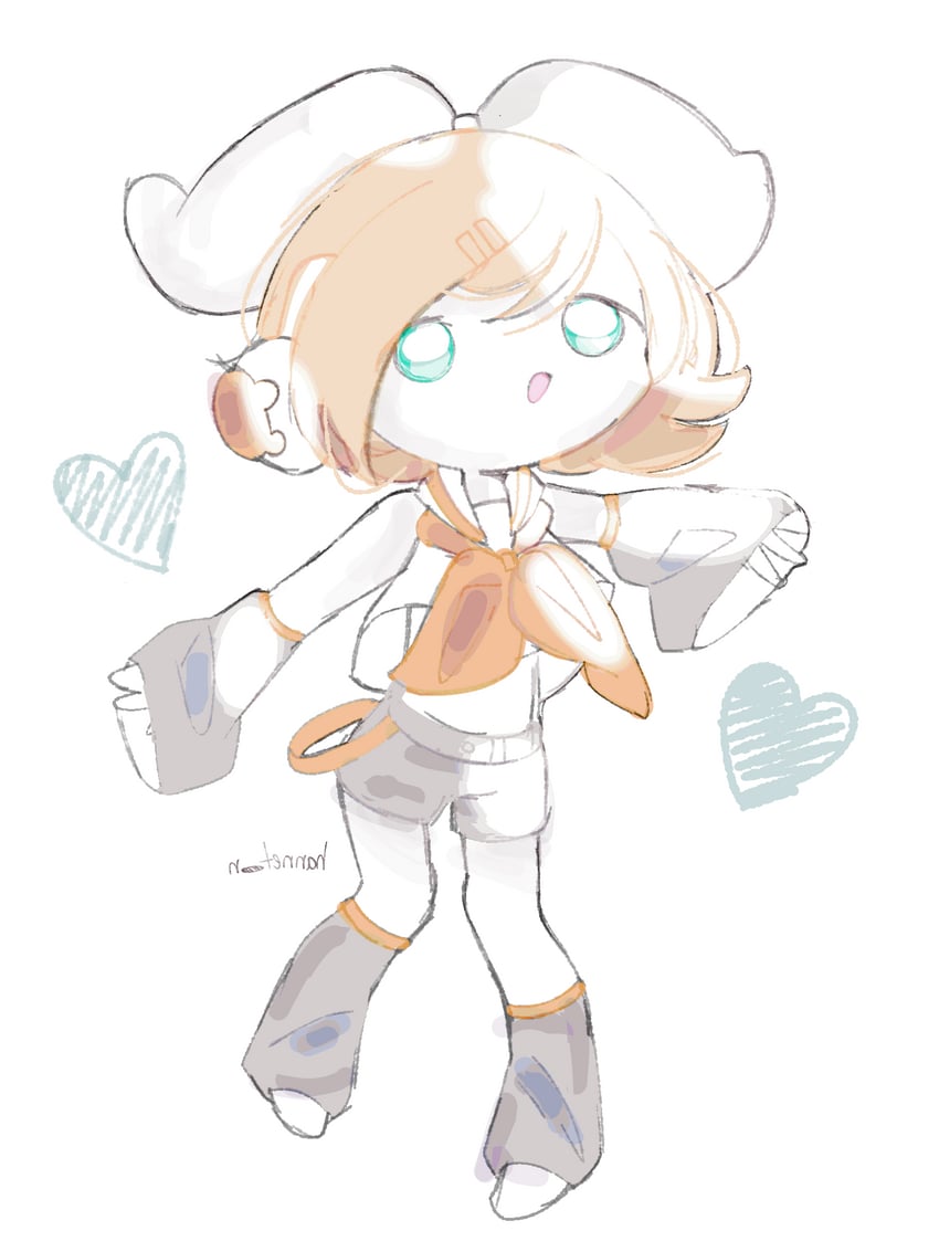kagamine rin (vocaloid) drawn by hannet0n_649