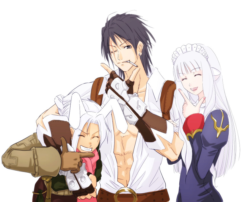 priest, blacksmith, thief, whitemaria, and axe assa (ragnarok online) drawn by mr.romance