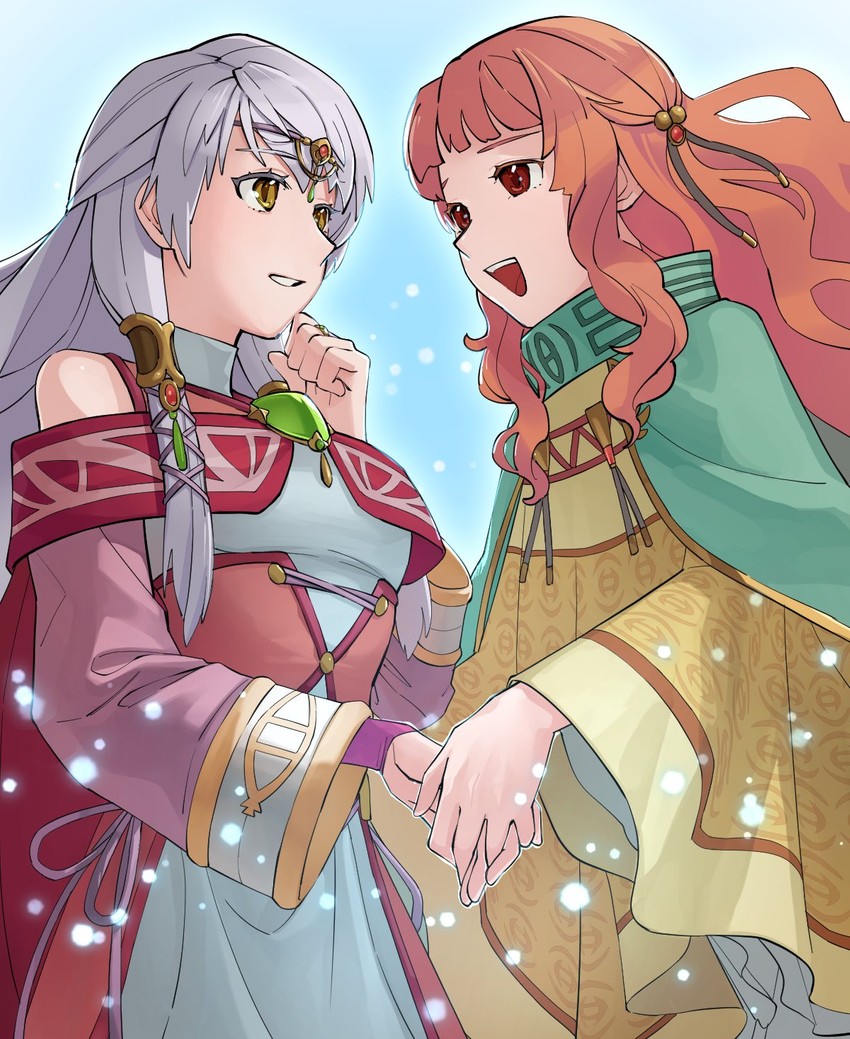 micaiah and yune (fire emblem and 2 more) drawn by asagi_(banzoku210)