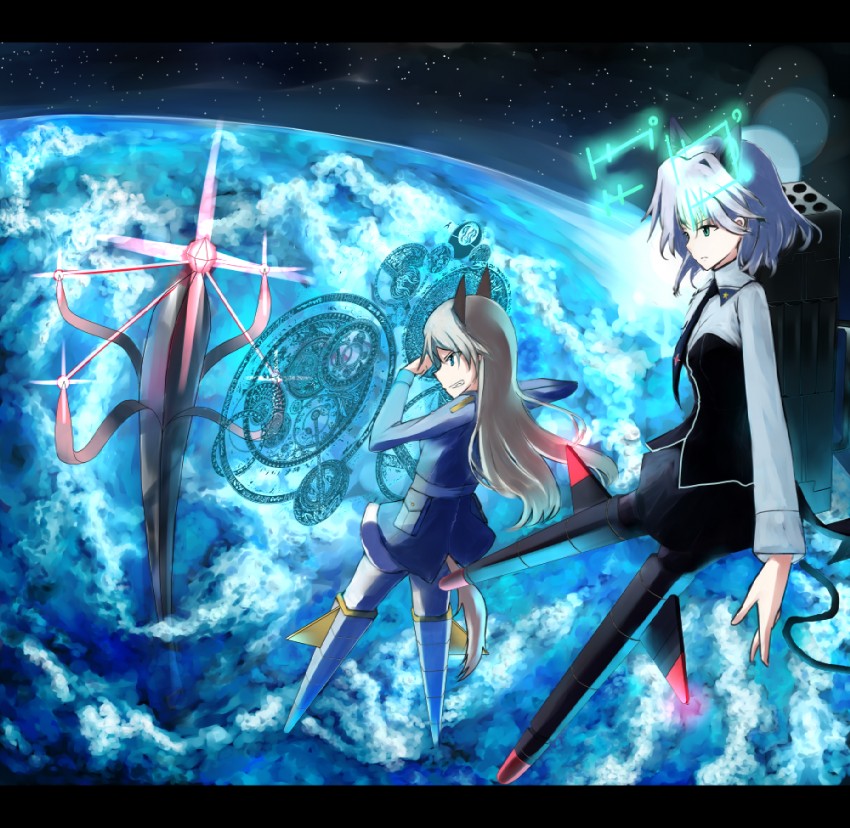 sanya v. litvyak, eila ilmatar juutilainen, and neuroi (world witches series and 1 more) drawn by neko-hime_(neko-hime)