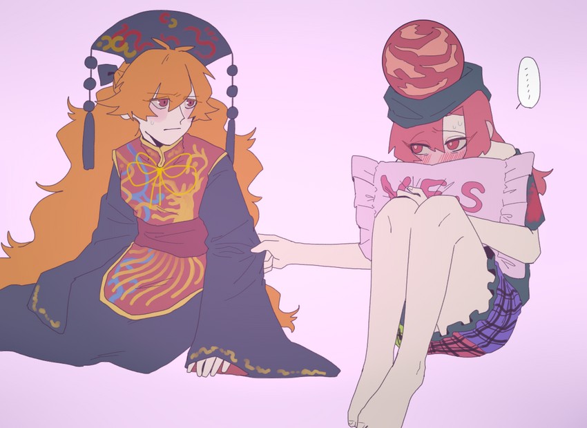 junko and hecatia lapislazuli (touhou) drawn by raya_(uk_0128)