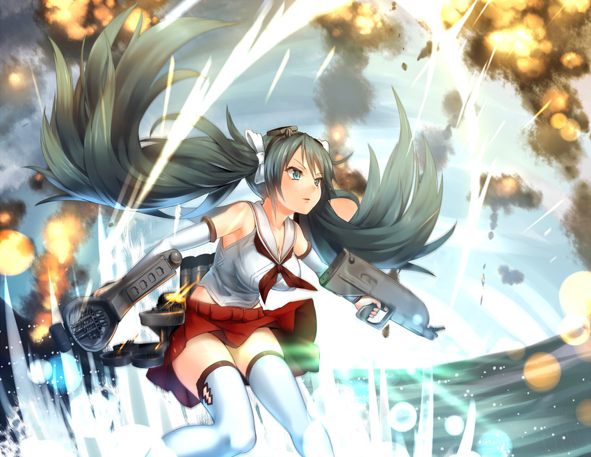 isuzu and isuzu kai ni (kantai collection) drawn by ayagi_daifuku