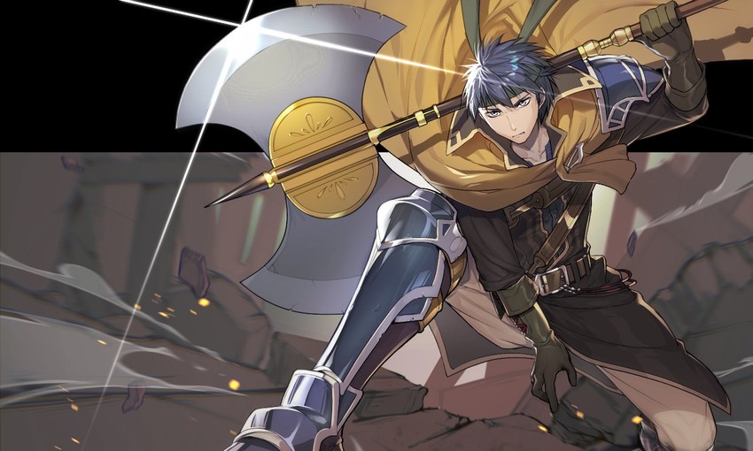 ike and greil (fire emblem and 2 more) drawn by tadano_souko
