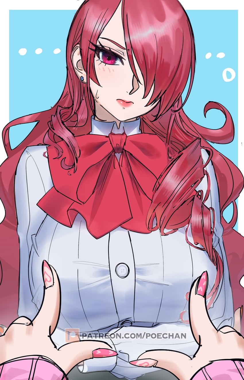 takeba yukari and kirijou mitsuru (persona and 2 more) drawn by poechan_chan