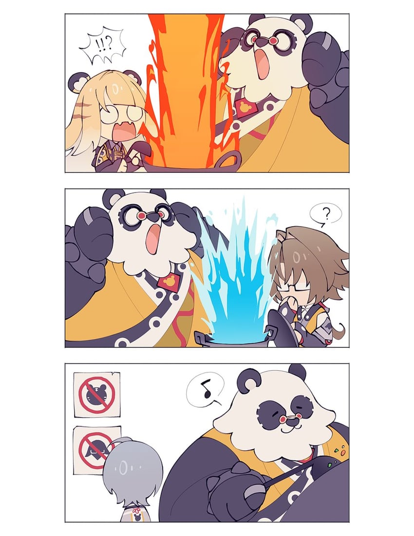 ju fufu, pan yinhu, and ye shiyuan (zenless zone zero) drawn by ranta000