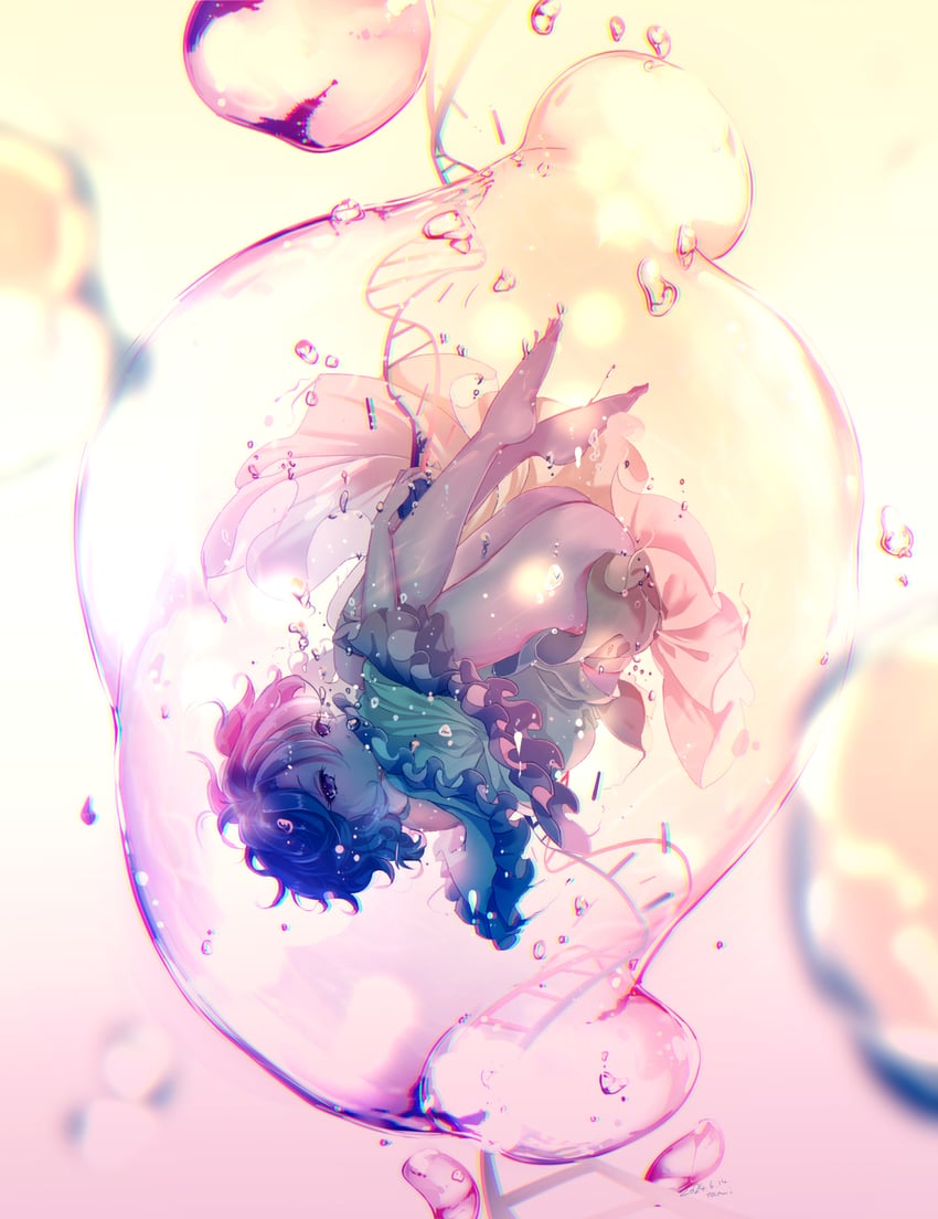 komeiji koishi (touhou and 1 more) drawn by tami_(joemanyodw)