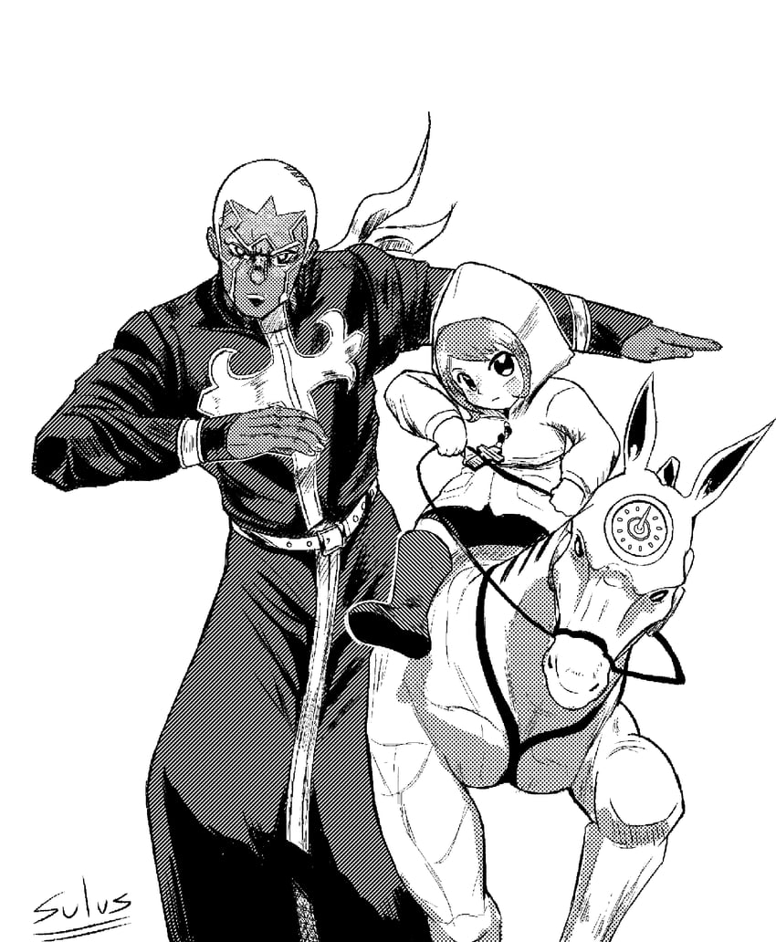 enrico pucci, luce, and made in heaven (jojo no kimyou na bouken and 2 more) drawn by sulus_spir1t