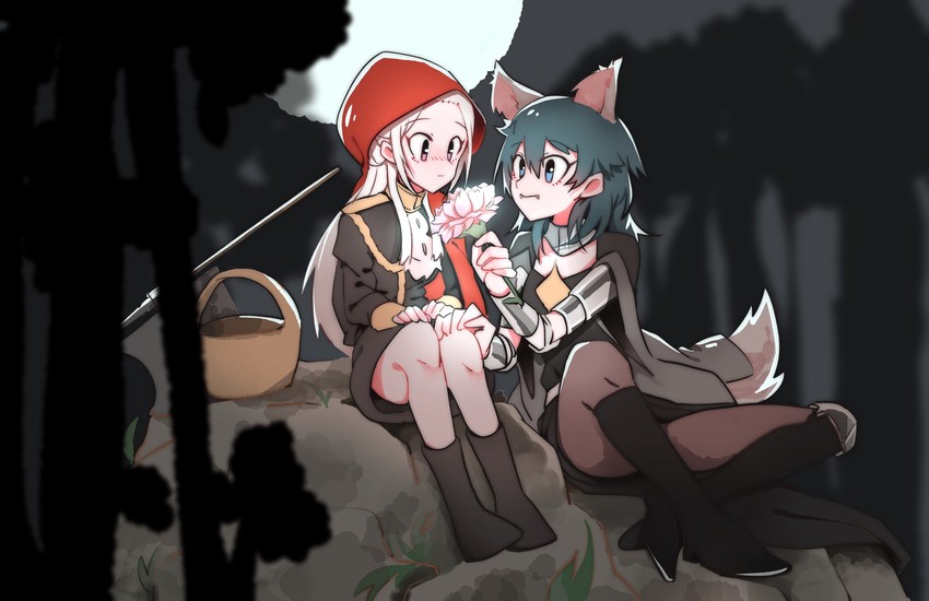 female byleth and edelgard von hresvelg (fire emblem and 1 more) drawn by kapu_(gxjn7247)