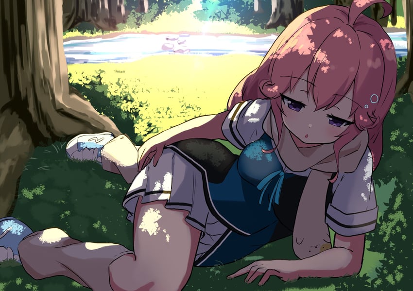 ikoma murasaki (grisaia and 1 more) drawn by poteto_furai