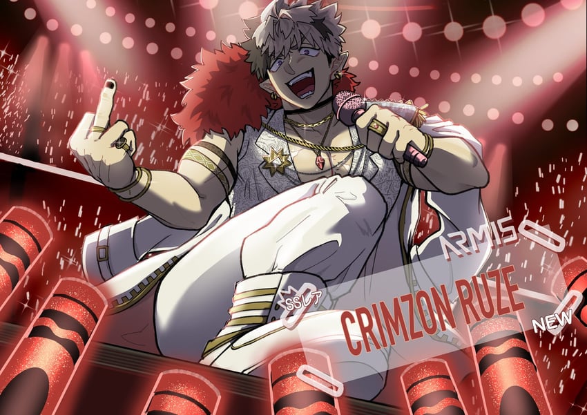 crimzon ruze (holostars and 1 more) drawn by 55wa1059ka