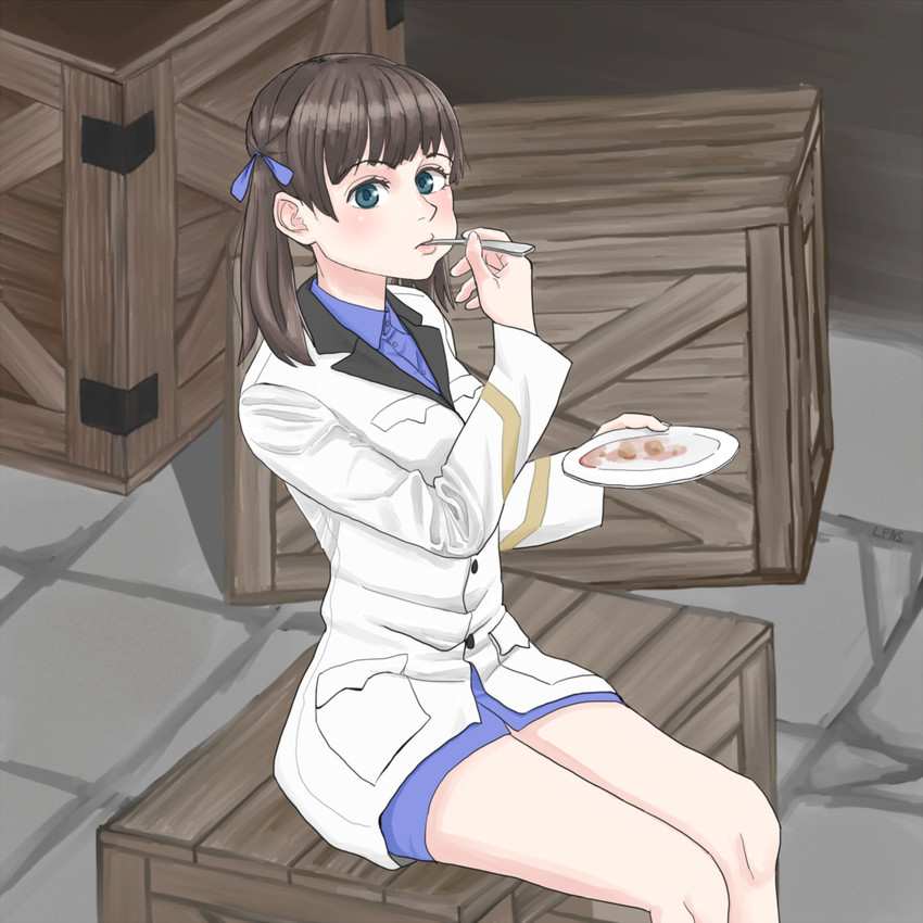 georgette lemare (world witches series and 1 more) drawn by nigatsu_(lowfatnonsugar)
