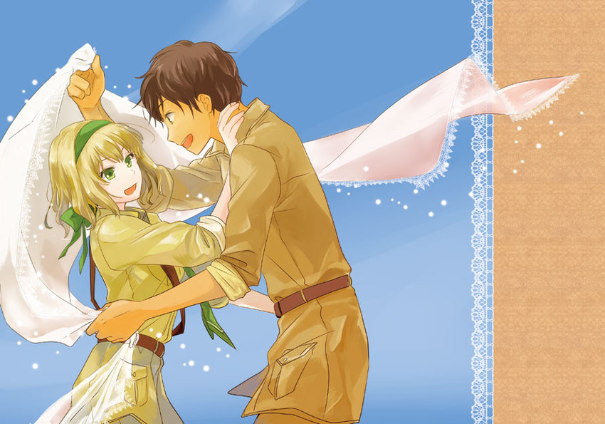 spain and belgium (axis powers hetalia) drawn by skdk