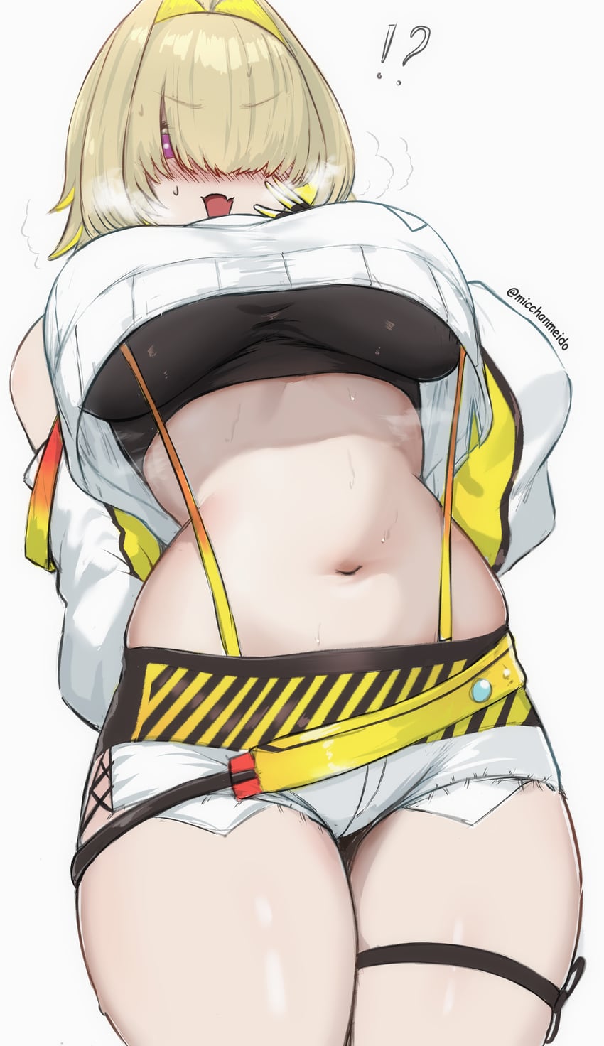 elegg (goddess of victory: nikke) drawn by micchan_(micchanmeido)