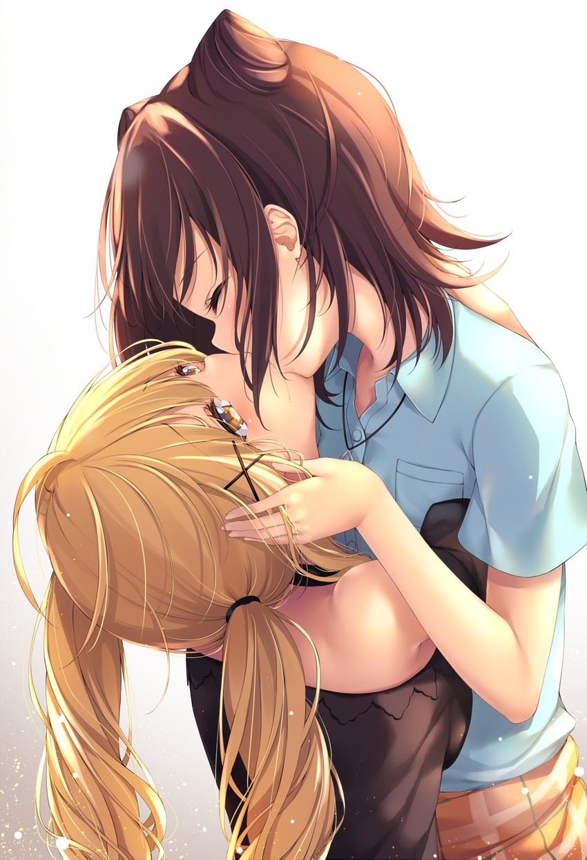 ichigaya arisa and toyama kasumi (bang dream!) drawn by chiyonekoko