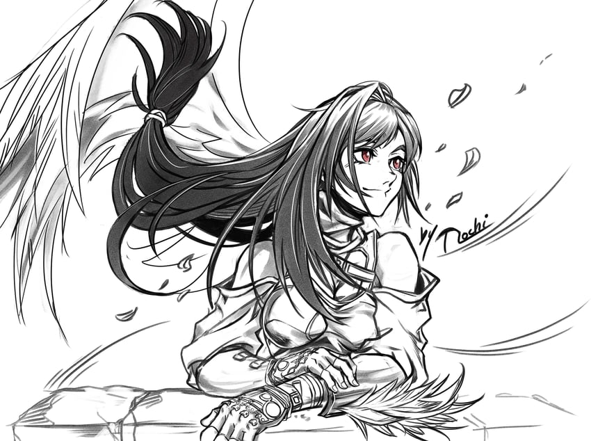 tifa lockhart (final fantasy and 2 more) drawn by mochi_mangaka