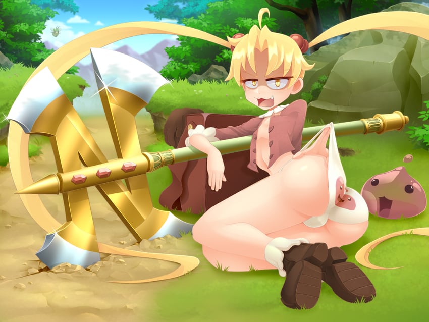 poring, merchant, chonchon, and maya (ragnarok online and 1 more) drawn by daniel_renard