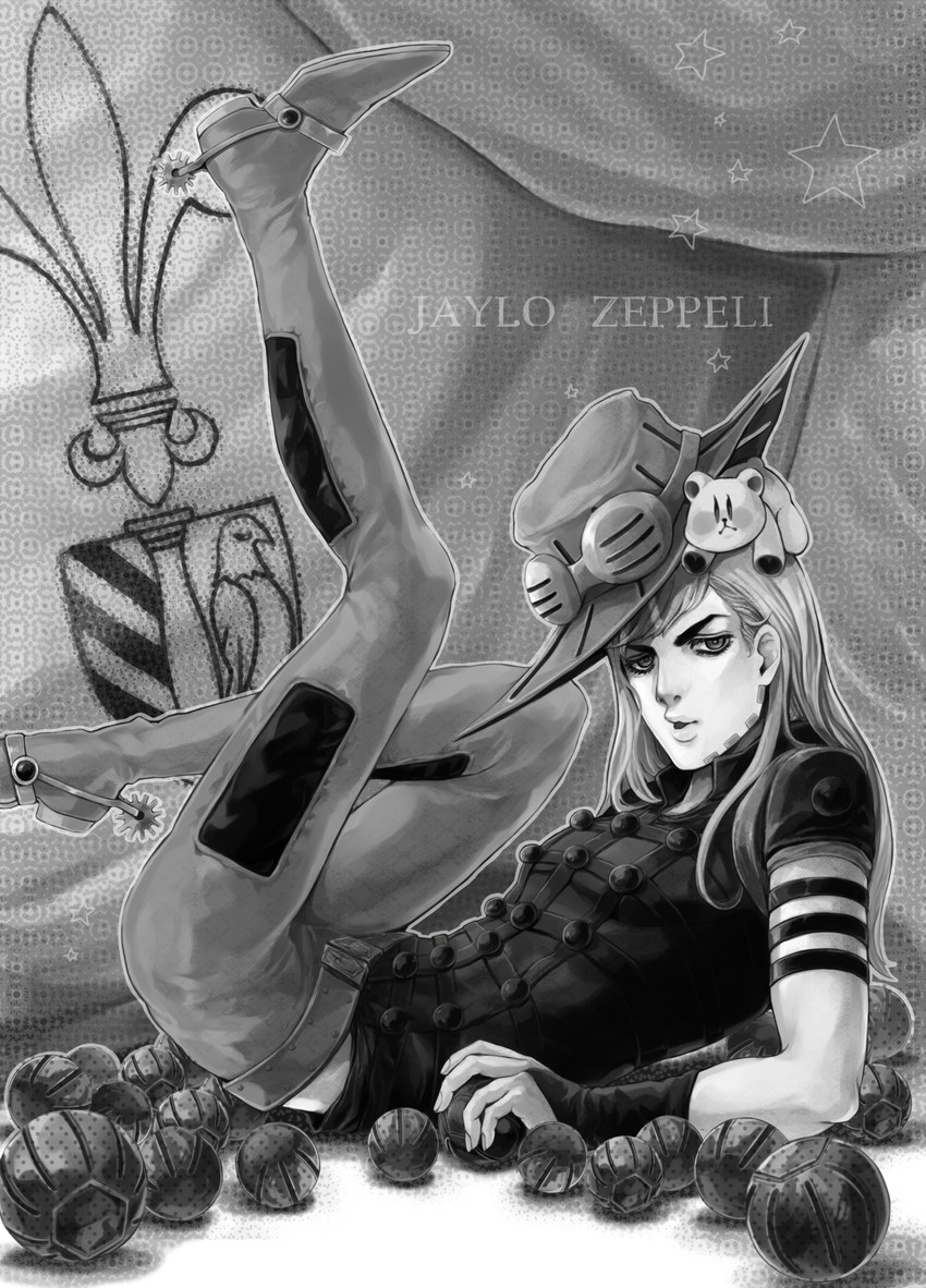gyro zeppeli (jojo no kimyou na bouken and 1 more) drawn by nagura