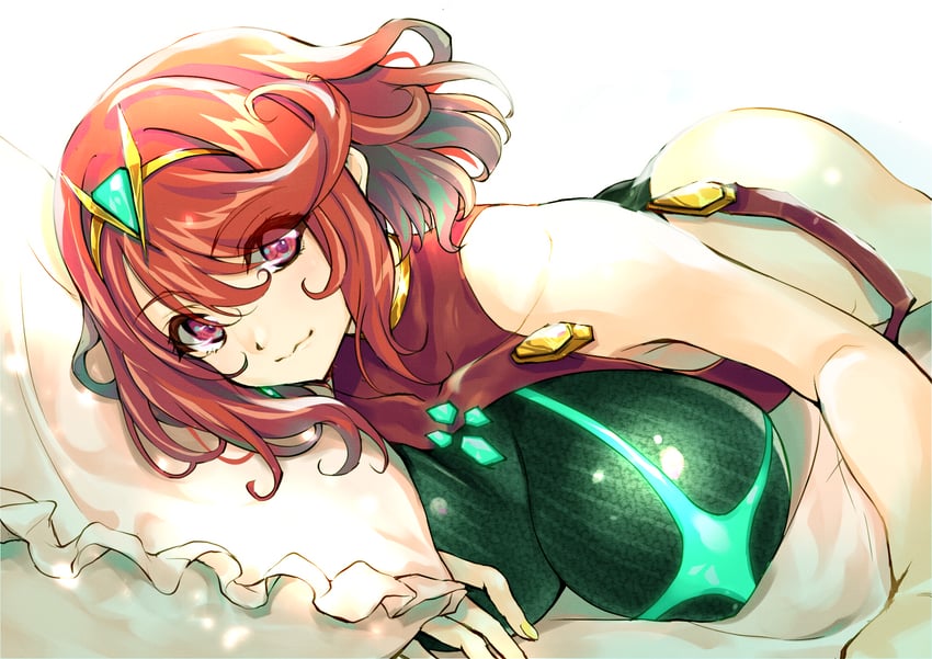 pyra (xenoblade chronicles and 1 more) drawn by wochi