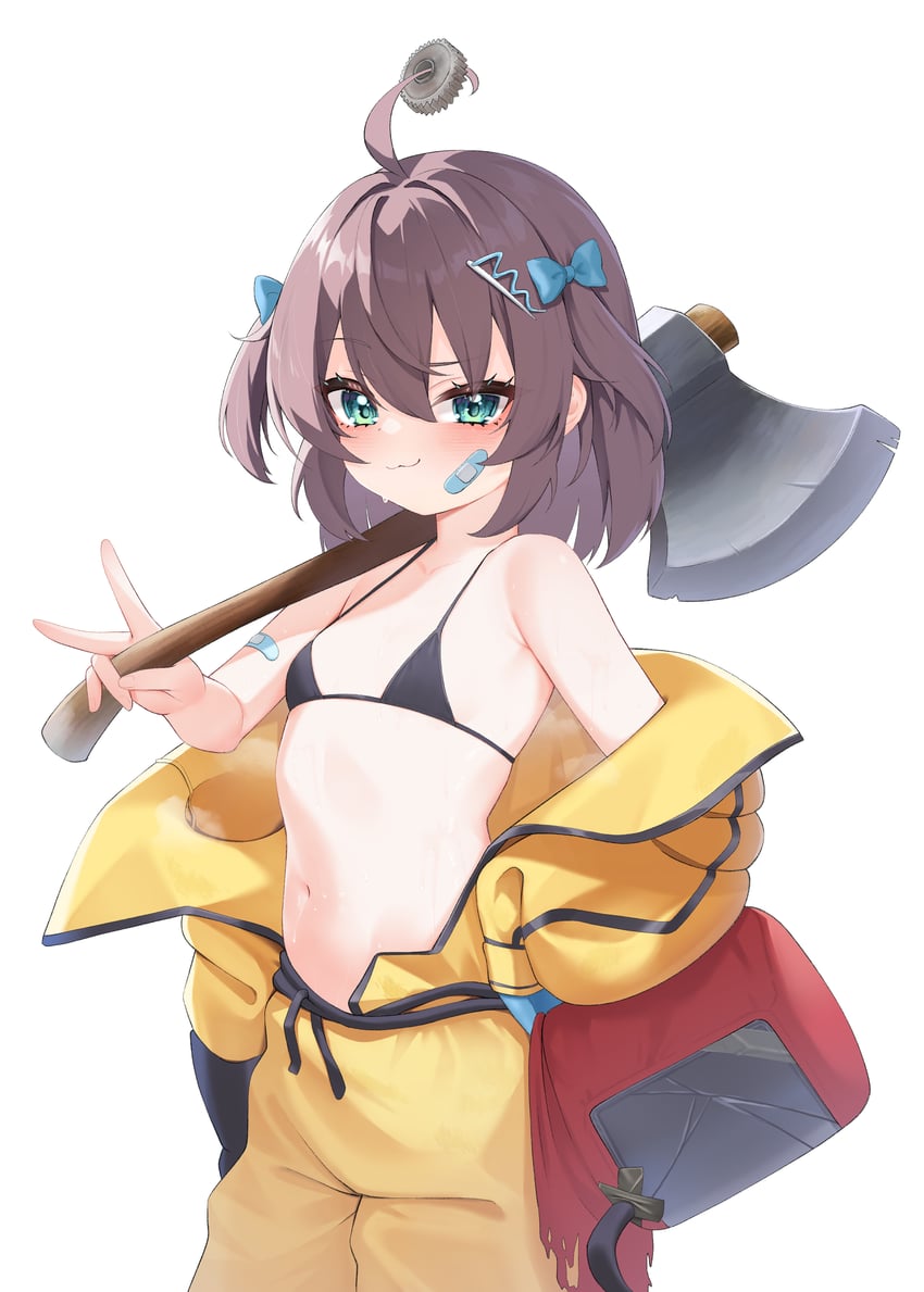 natsuiro matsuri (hololive and 1 more) drawn by yoshie_eneko