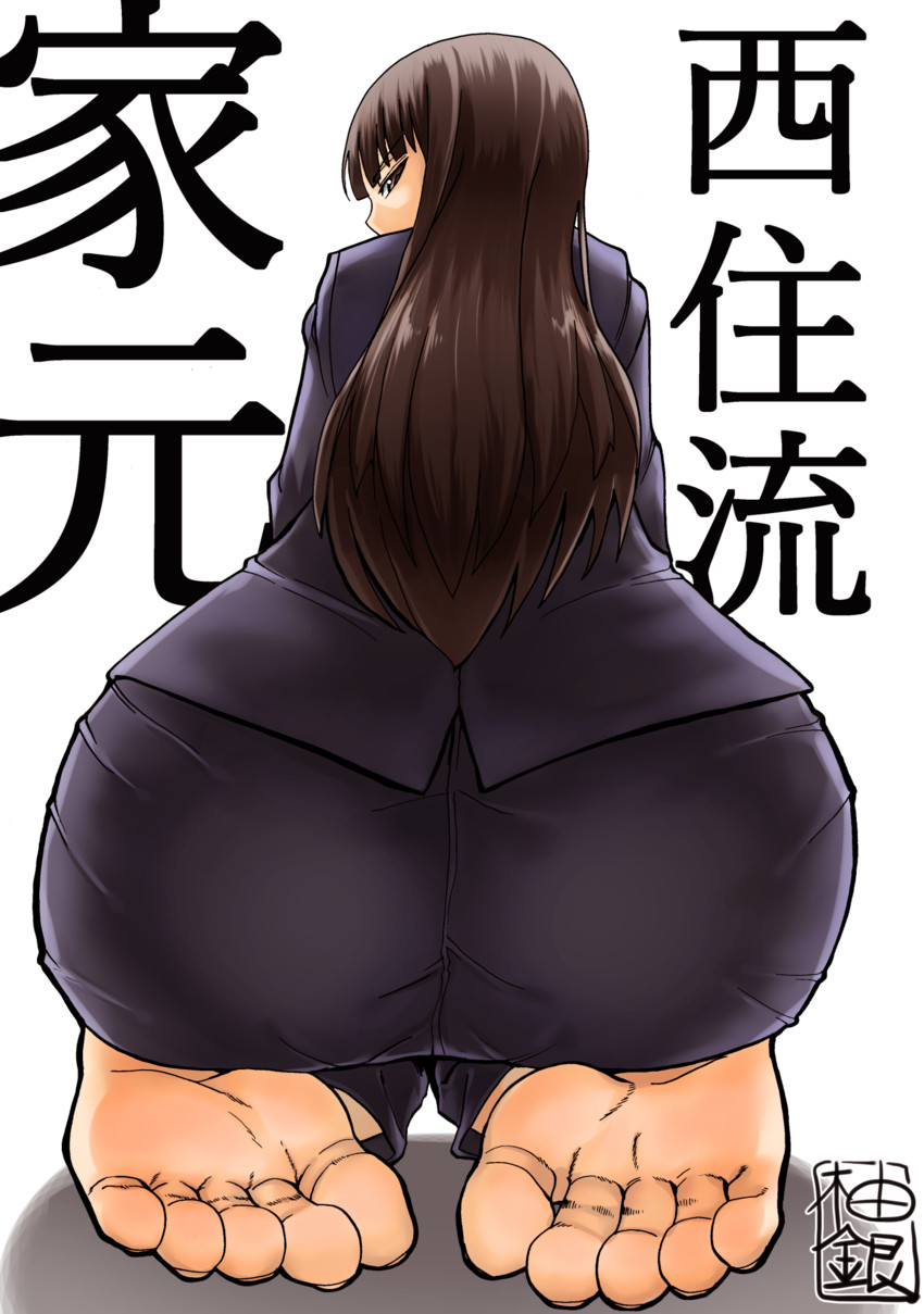 nishizumi shiho (girls und panzer) drawn by yuzu_gin_(pika97)