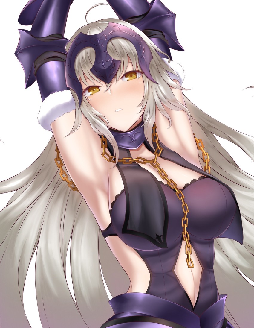 jeanne d'arc alter (fate and 1 more) drawn by numaguro_(tomokun0808)