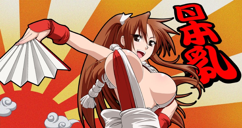 shiranui mai (the king of fighters and 1 more) drawn by hayashi_custom