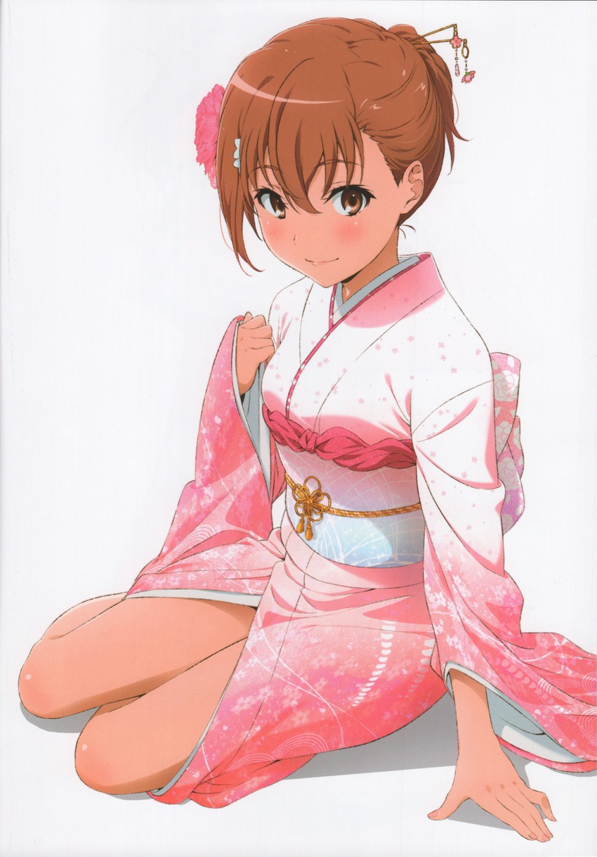 misaka mikoto (toaru majutsu no index and 1 more) drawn by isshi_pyuma