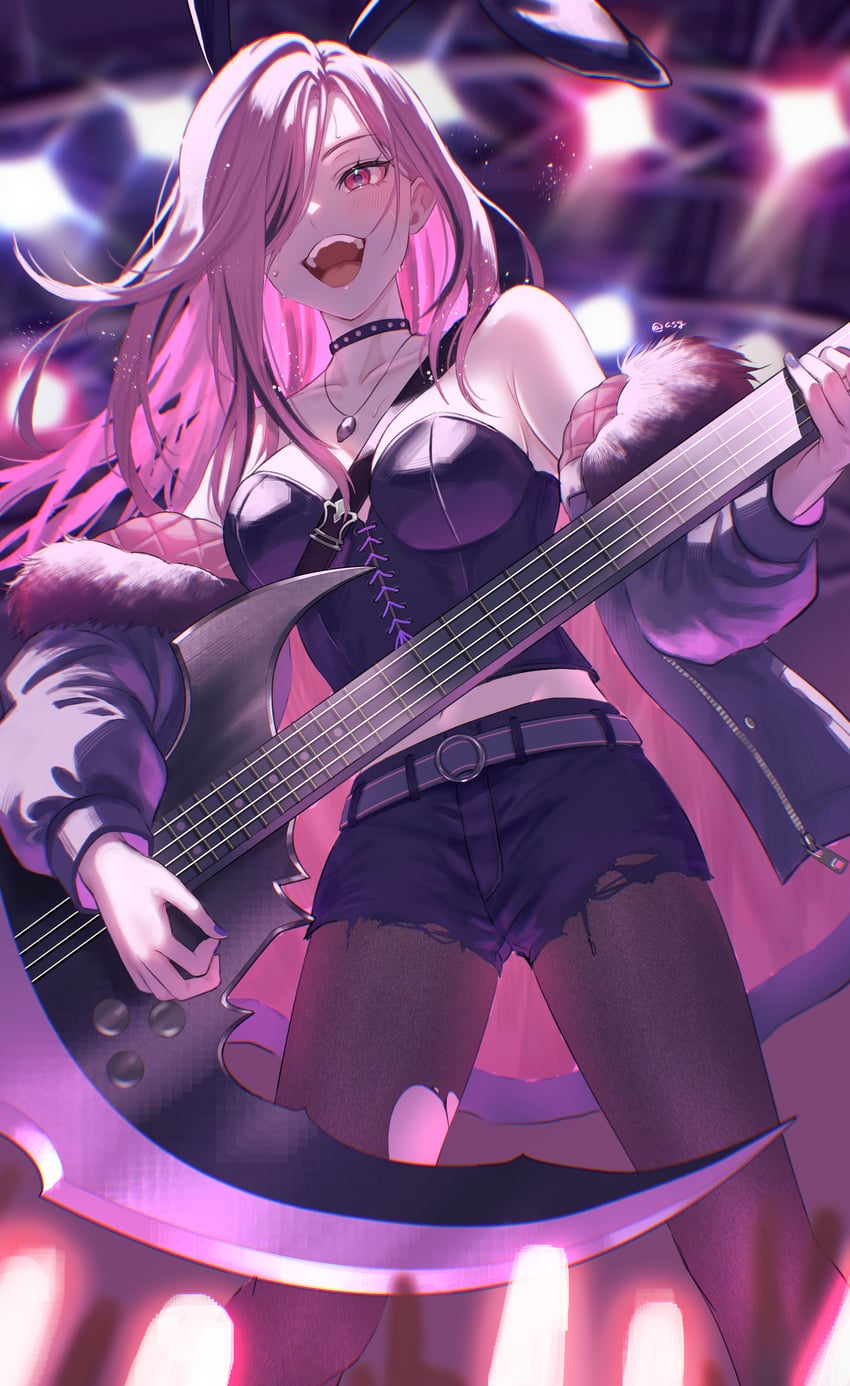 mori calliope (hololive and 1 more) drawn by assari_gyoniso