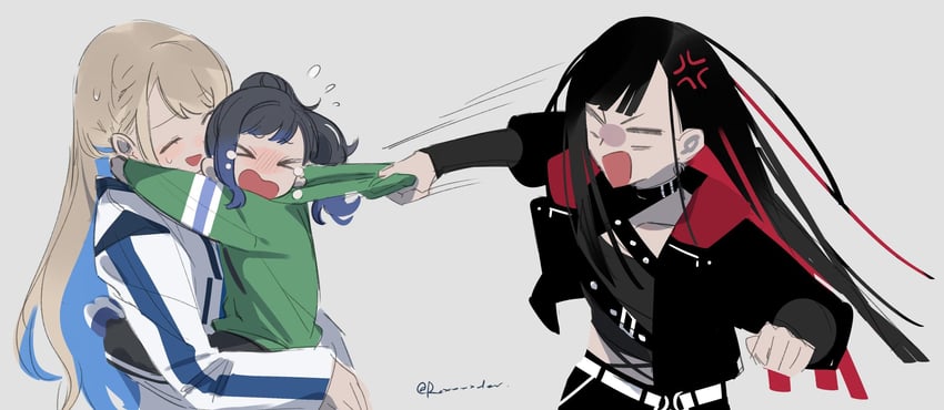 shiraishi an and azusawa kohane (project sekai) drawn by jingzhaowhale