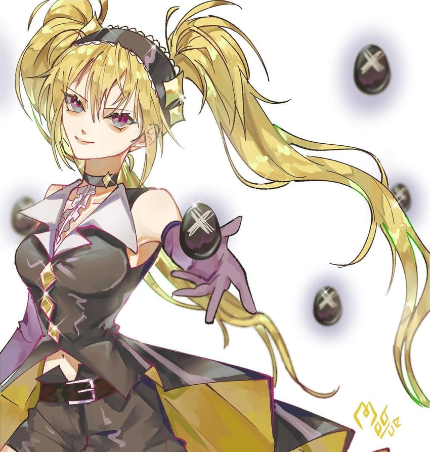 hoshina utau and dark jewel (shugo chara!) drawn by moblue_030