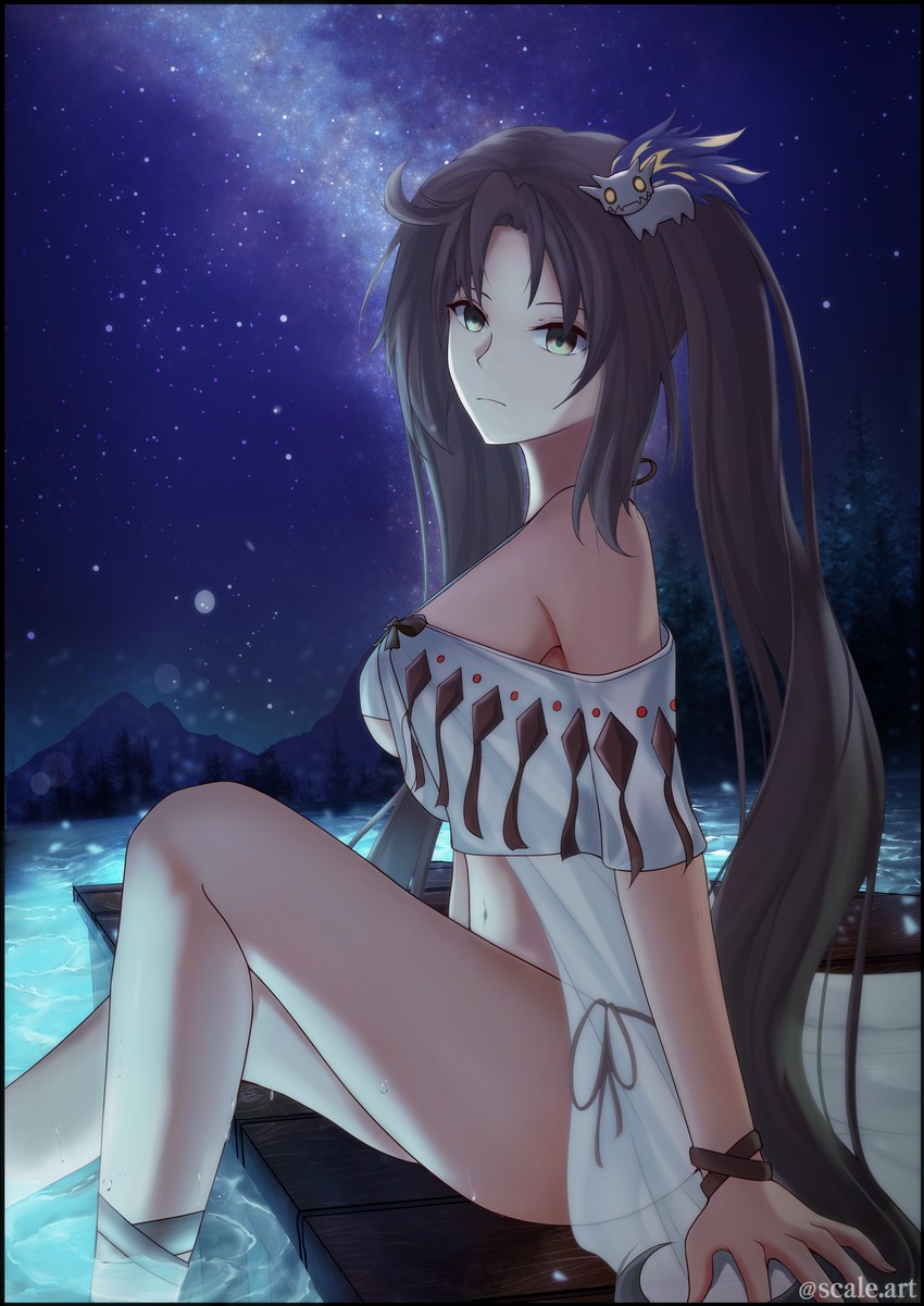 yu mei-ren (fate and 1 more) drawn by rayleigh_scale