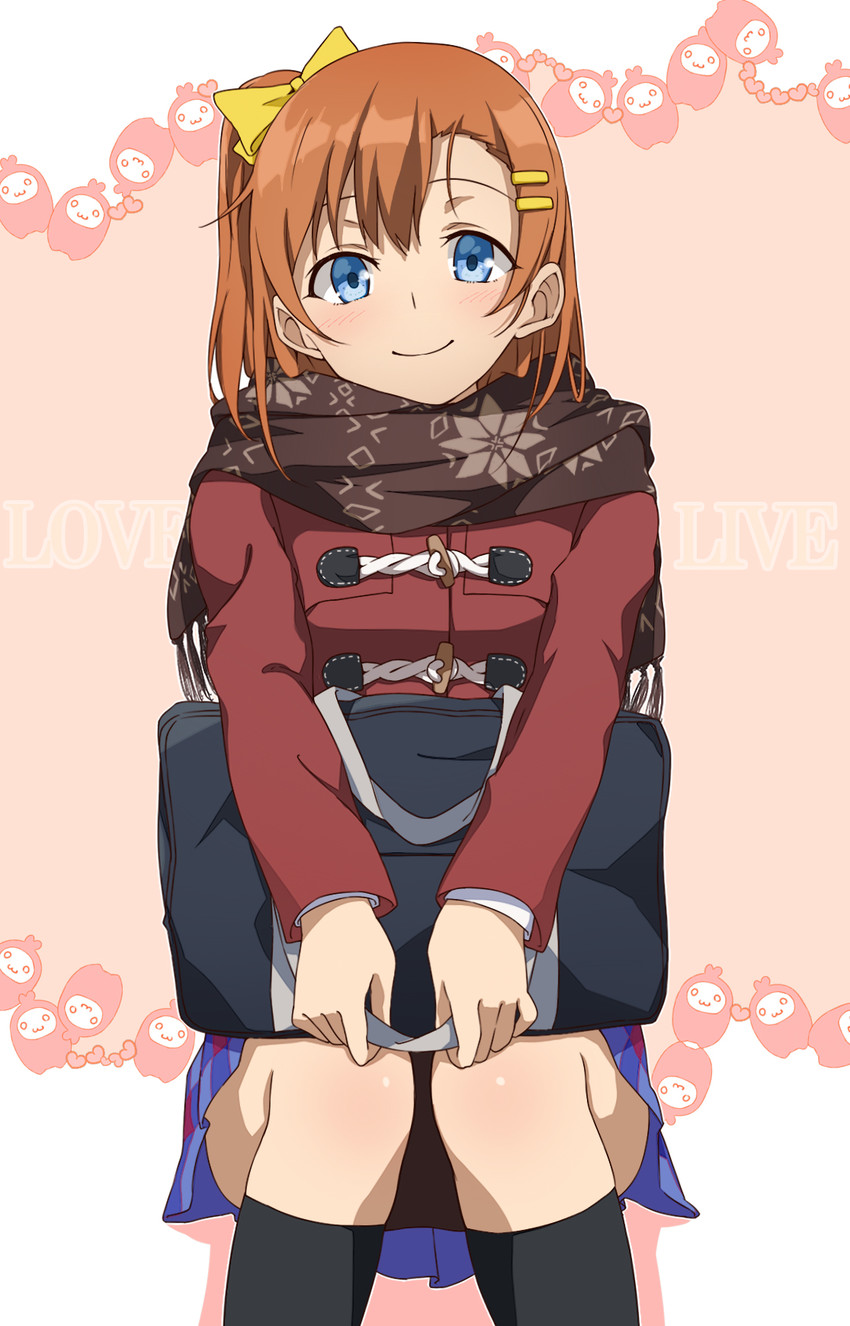 kosaka honoka (love live! and 1 more) drawn by haine