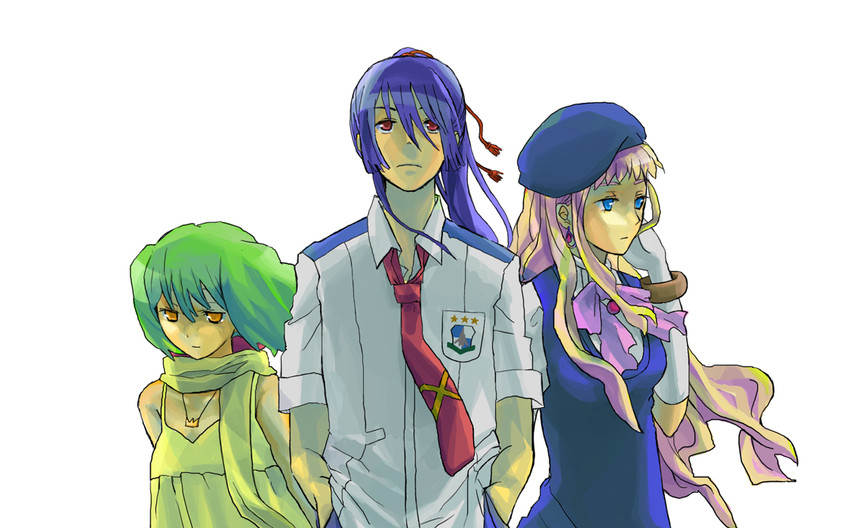sheryl nome, ranka lee, and saotome alto (macross and 1 more) drawn by ooomi
