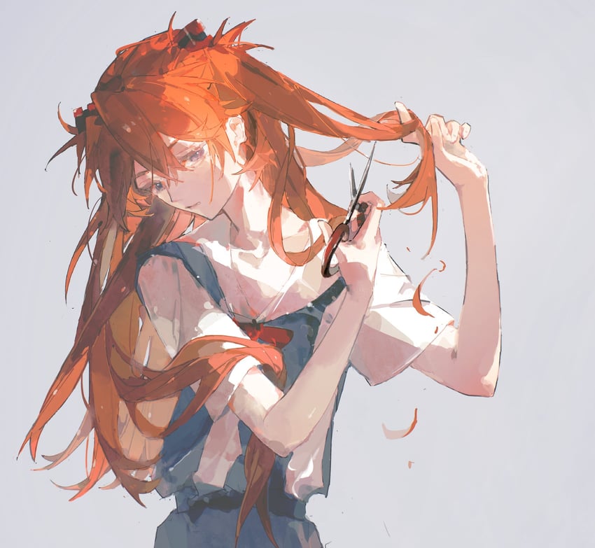 souryuu asuka langley (neon genesis evangelion) drawn by eliza_804