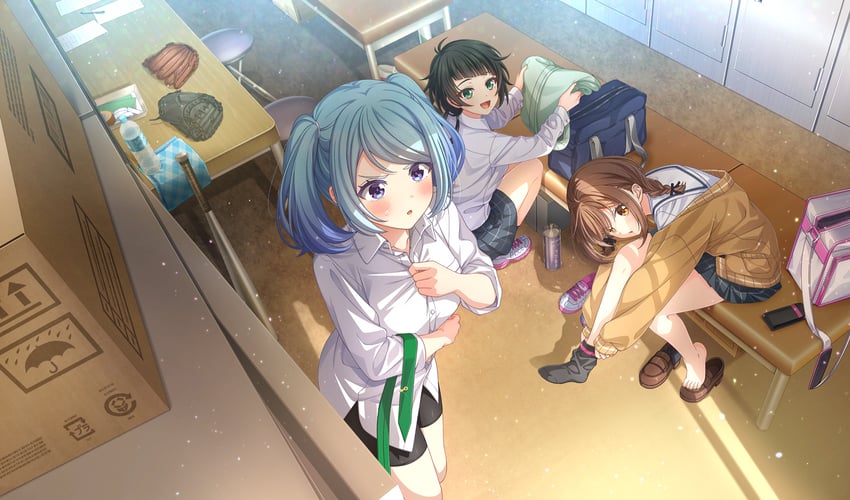 lihua lin, joujima momo, and mizuhara asumi (cinderella series and 1 more)