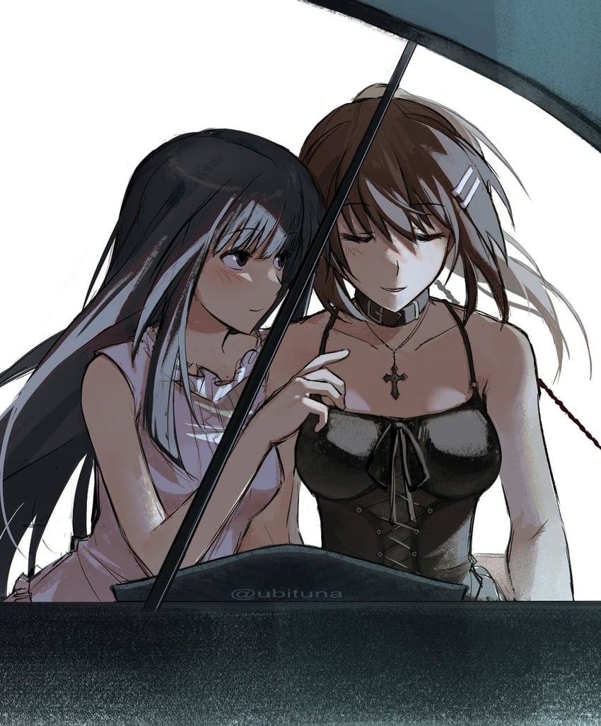 minakami yuki and takashima zakuro (subarashiki hibi) drawn by yan_(ubituna)