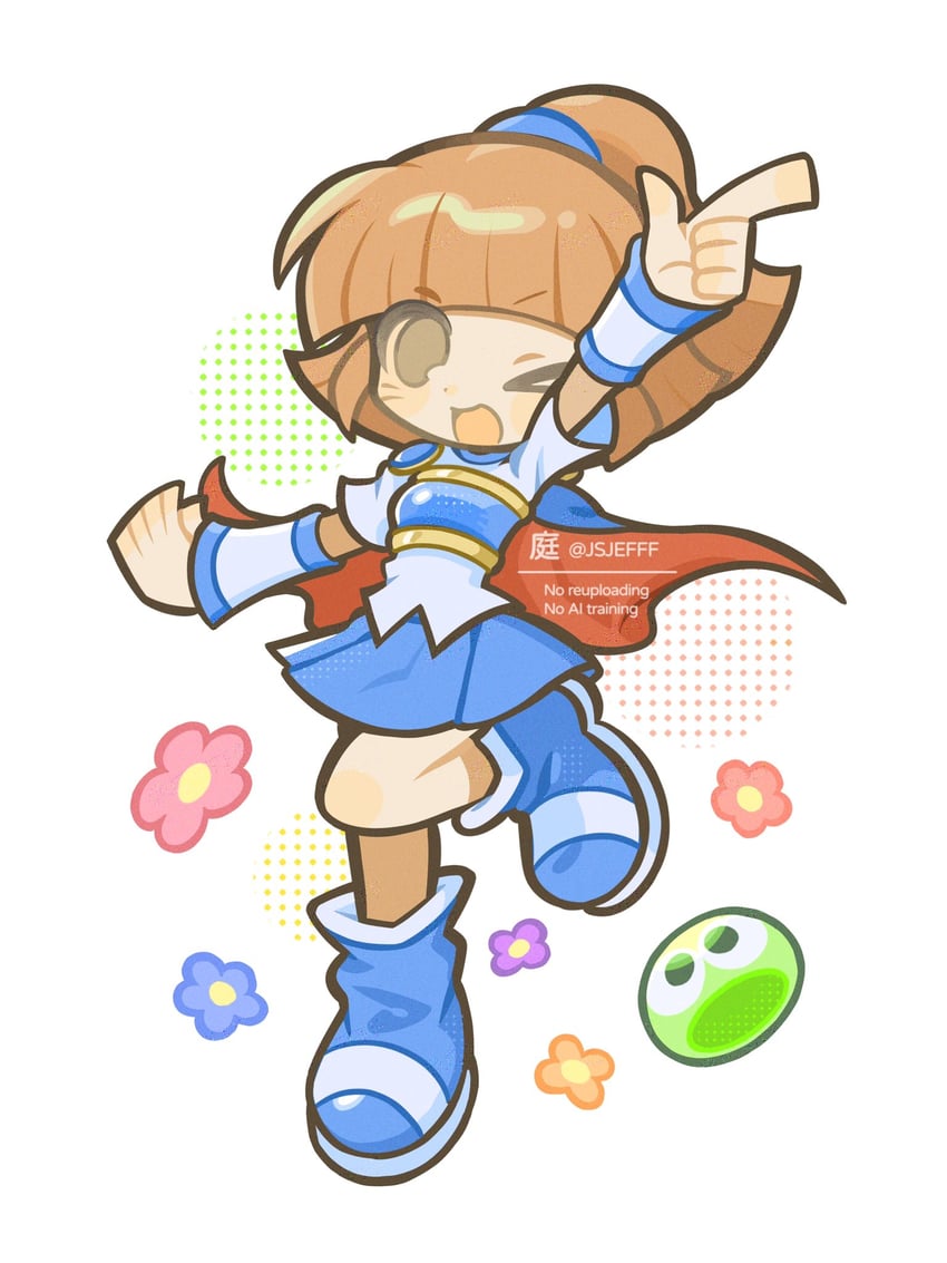 arle nadja and puyo (puyopuyo and 1 more) drawn by jsjefff