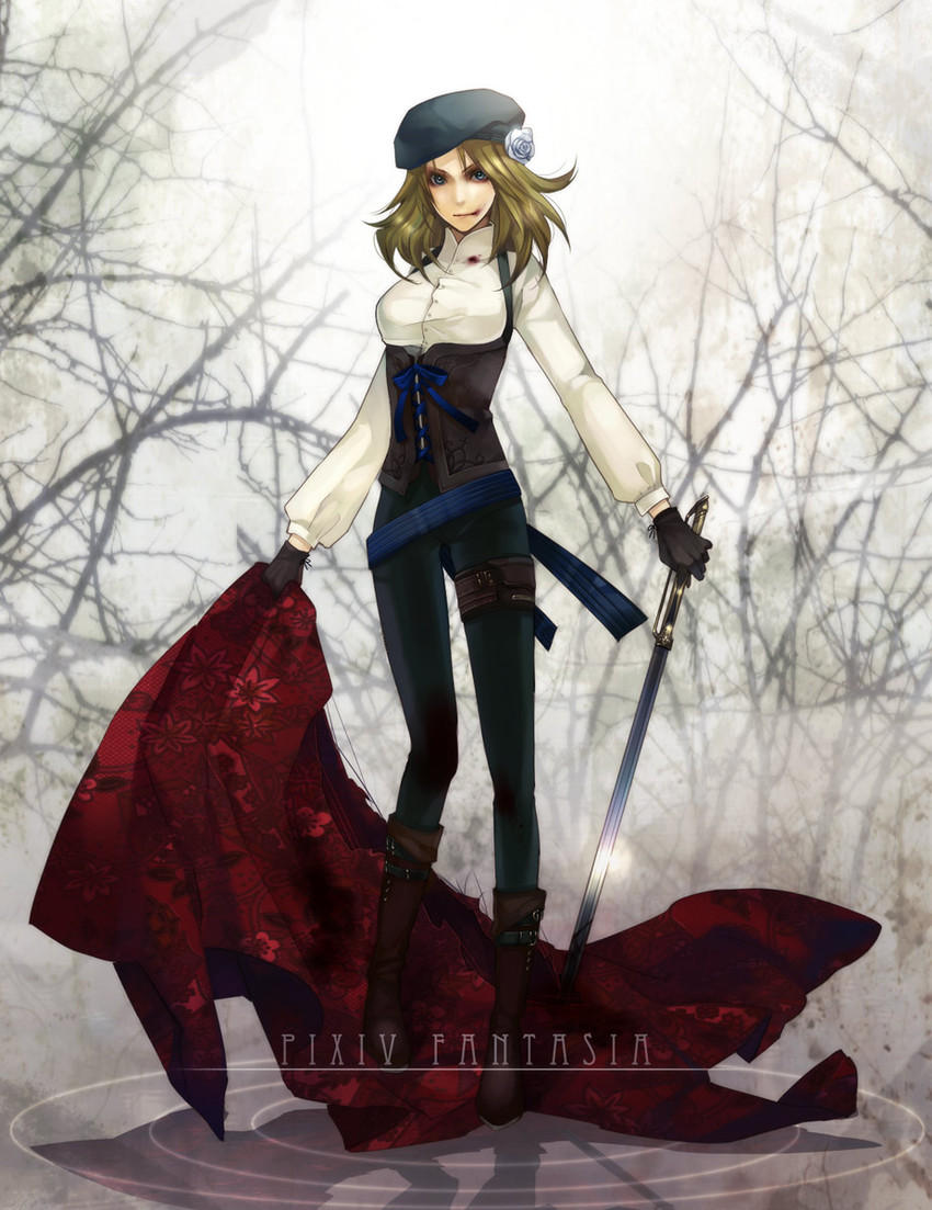 pixiv fantasia and 1 more drawn by kyoka_hatori