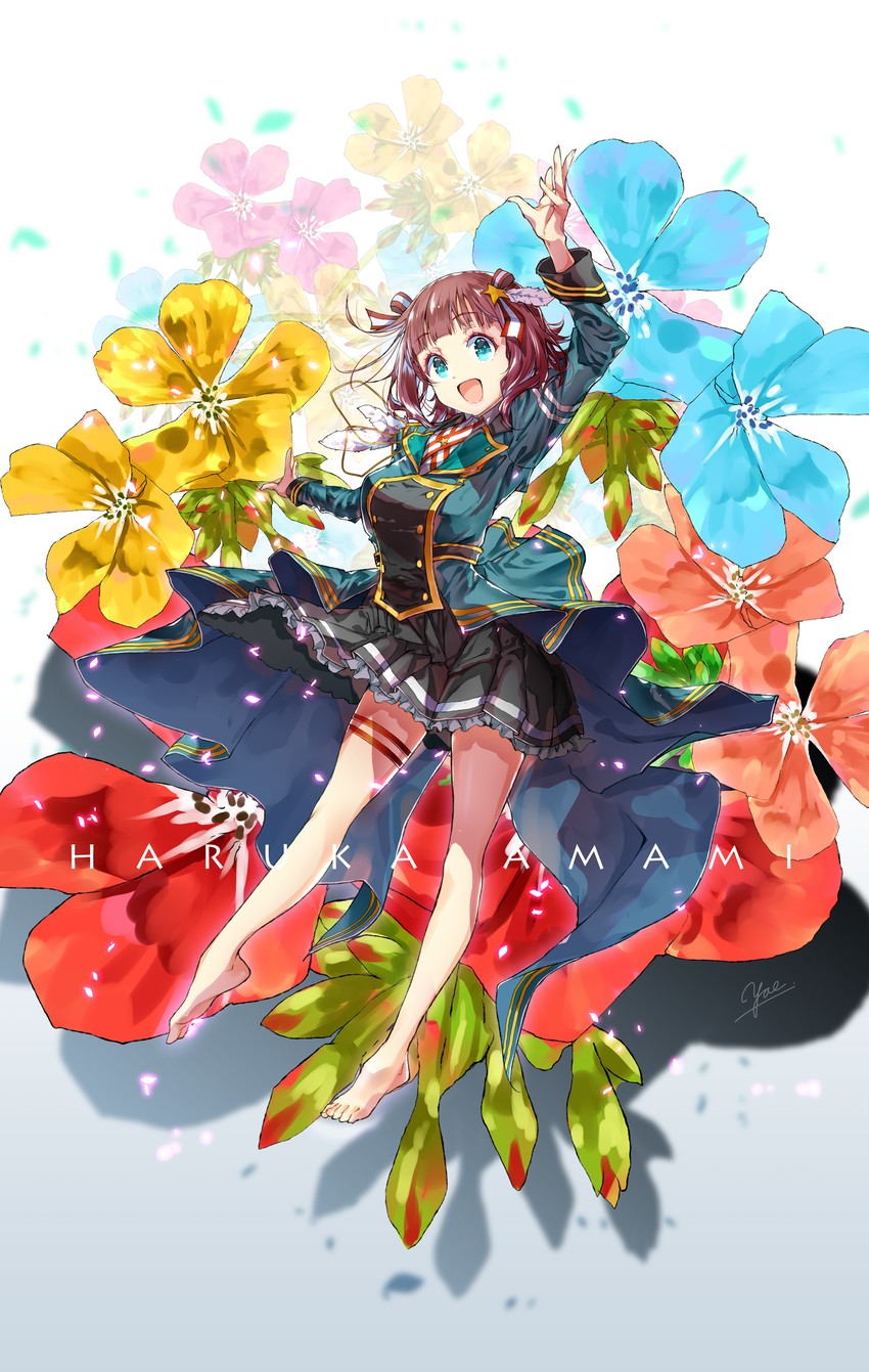 amami haruka (idolmaster and 2 more) drawn by yae_(mono110)