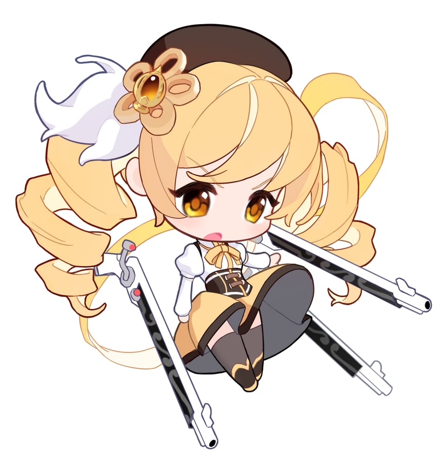 tomoe mami (mahou shoujo madoka magica) drawn by hentai-faith