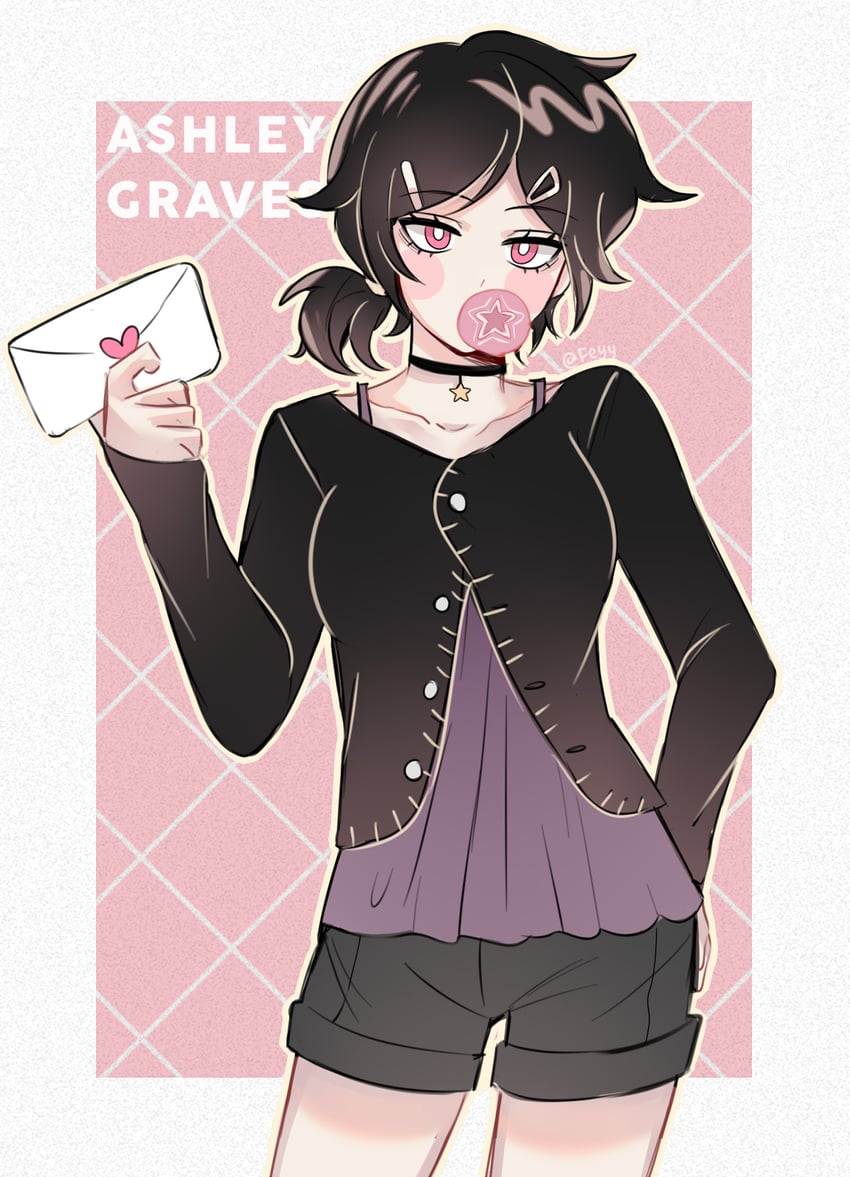 ashley graves (the coffin of andy and leyley) drawn by felichiii