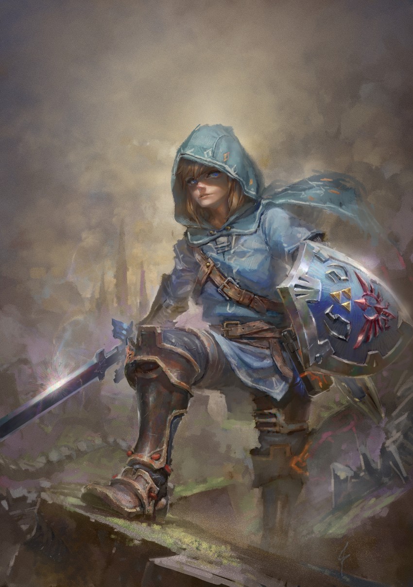 link (the legend of zelda and 1 more) drawn by gas1