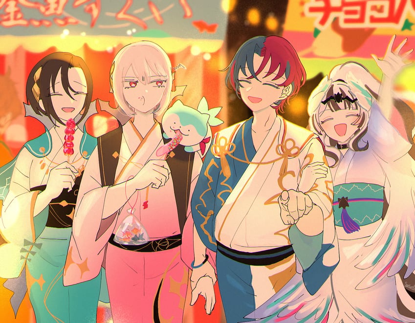 male alear, sommie, veyle, nel, and rafal (fire emblem and 1 more) drawn by sasaki_(dkenpisss)